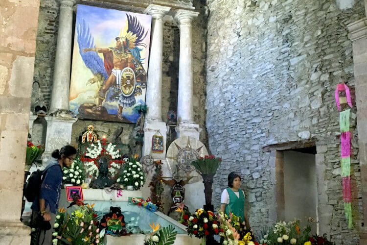 Santuario de Cuauhtémoc en Ixcateopan Guerrero