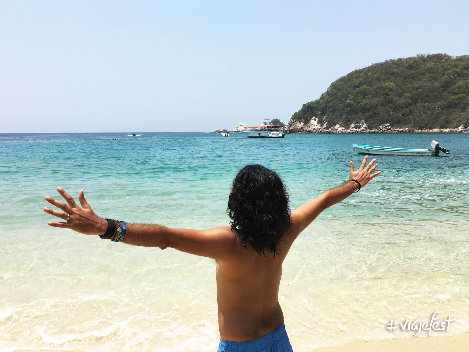 Abunda el coral en esta playa.