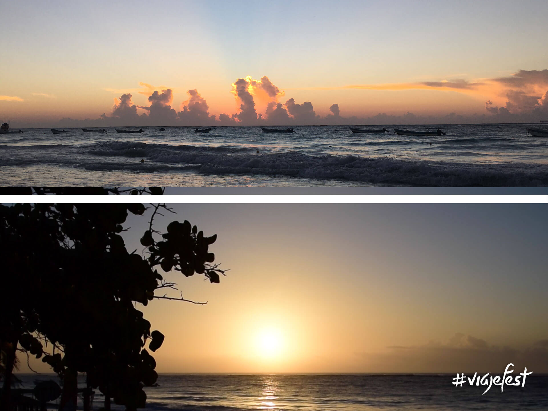 Amanecer en Tulum