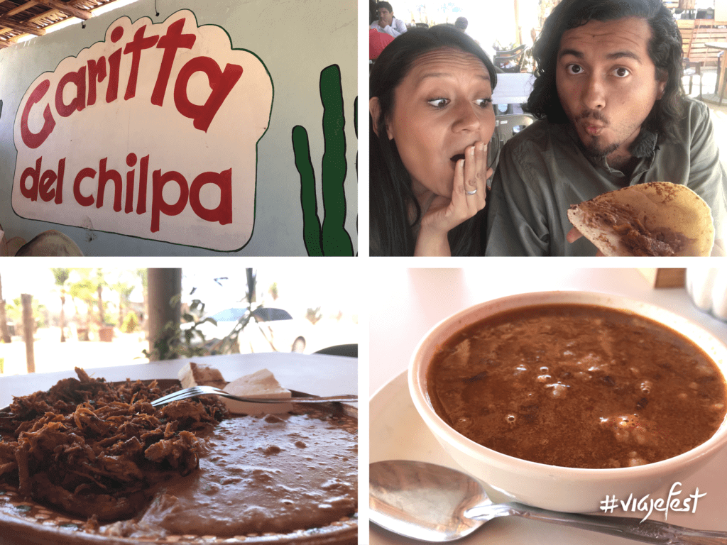 Bistec ranchero y chilorio platillos de Baja California Sur