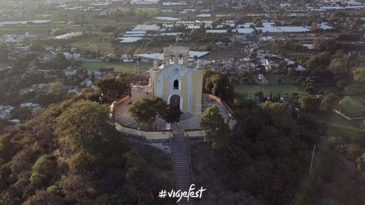Cerro de San Miguel en Atlixco Puebla