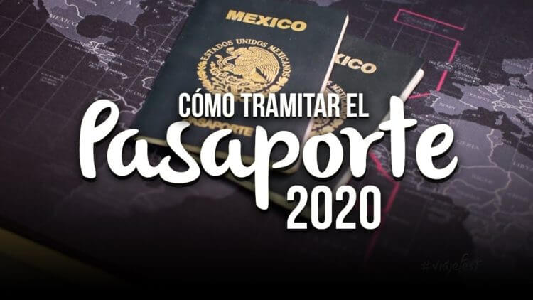 Cómo tramitar el pasaporte por primera vez, 2020