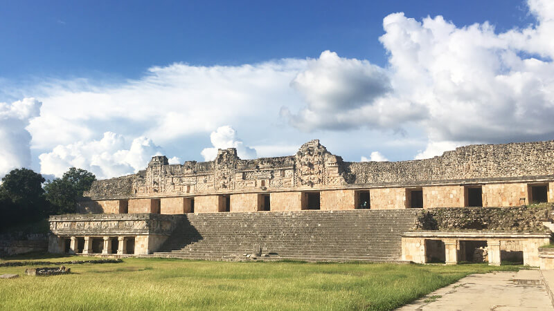 Zona Arqueológica de Uxmal en Yucatán