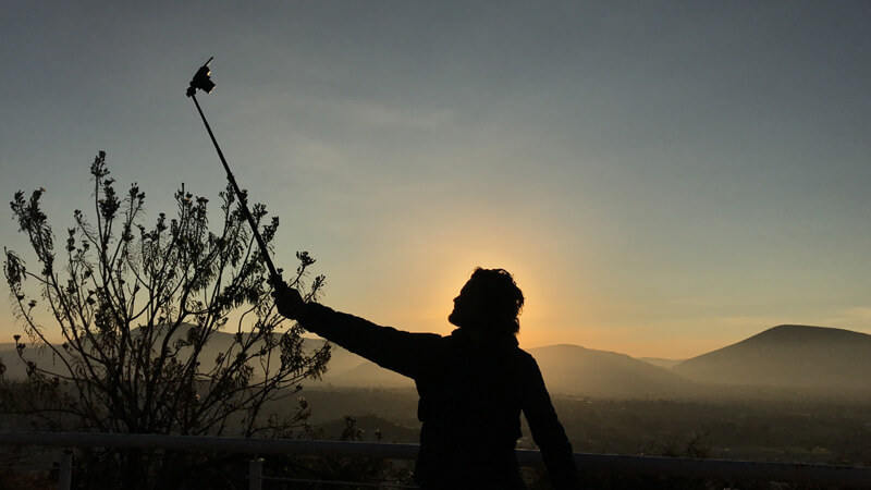 Amanecer desde el Cerro San Miguel